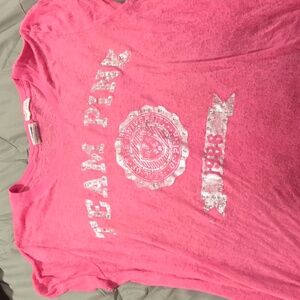 Vintage bling pink vs tshirt